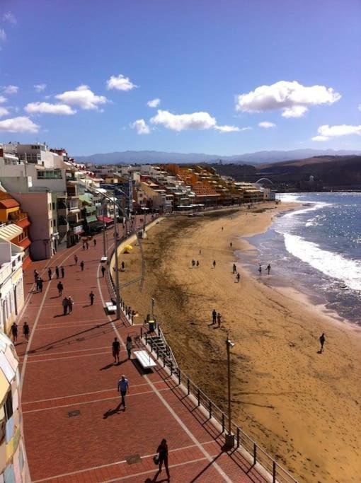 Sunrise-Sunset Amazing Seaviews Las Canteras Beach Apartment Las Palmas de Gran Canaria Luaran gambar